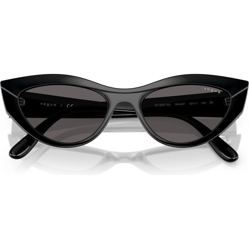 VO5637SU, Black/Black Smoke Lenses