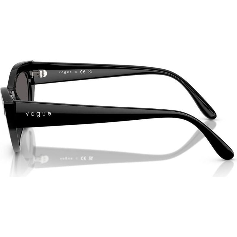 VO5637SU, Black/Black Smoke Lenses