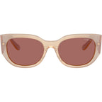 VO5641SU, Transparent Pearl Cream/Dark Violet Lenses