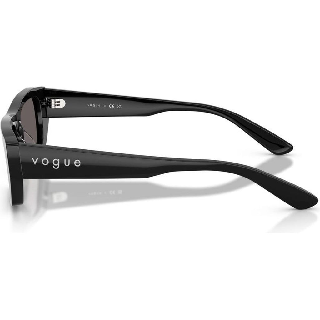 VO5657SU, Black/Black Smoke Lenses