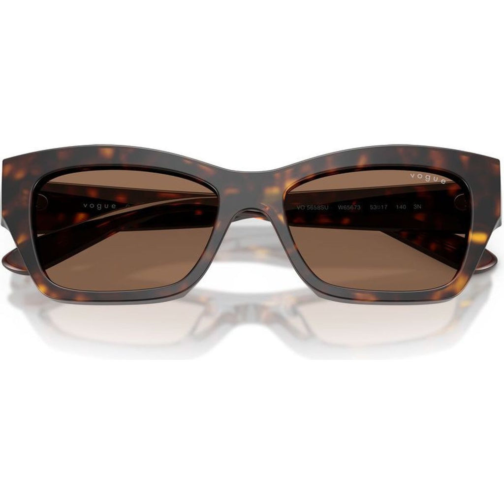 VO5658SU, Dark Havana/Dark Brown Lenses