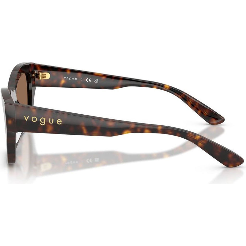 VO5658SU, Dark Havana/Dark Brown Lenses