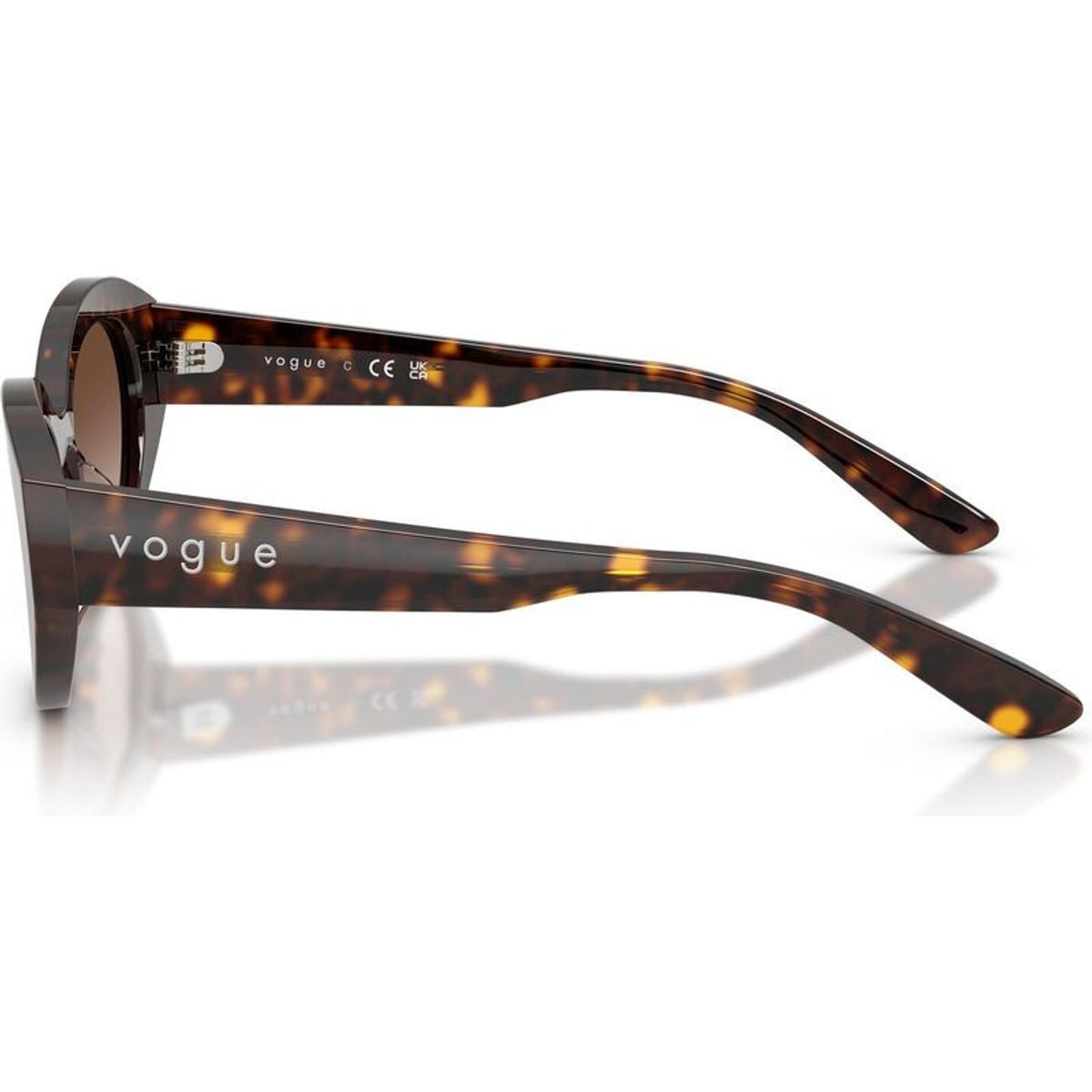 VO5659SU, Dark Havana/Brown Gradient Lenses