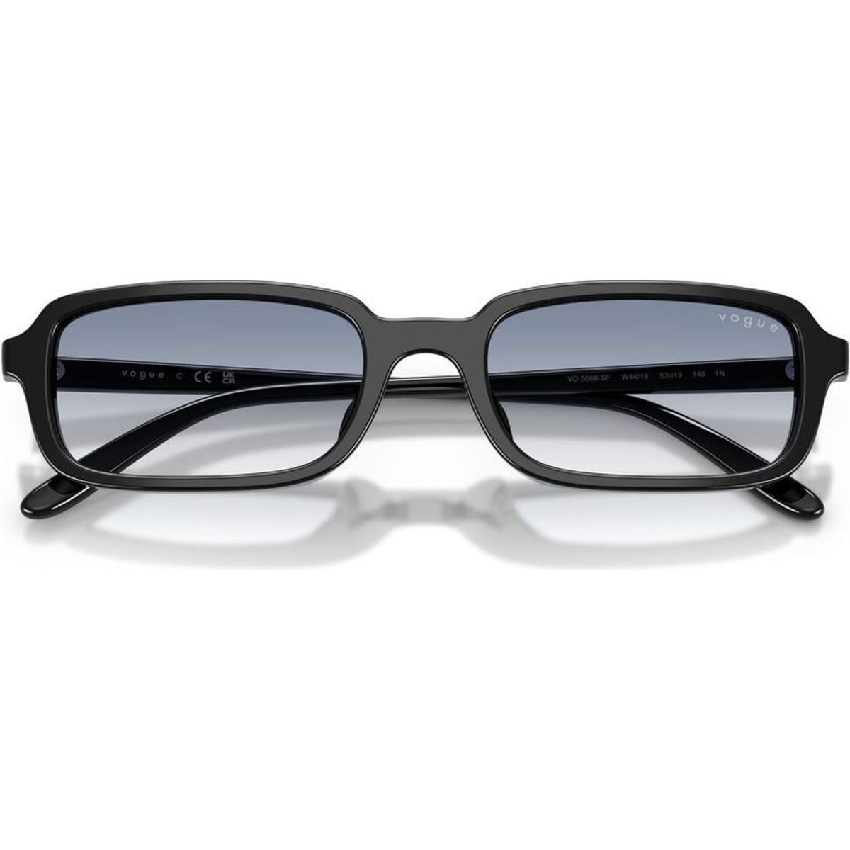 VO5666SF, Black/Light Blue Clear Gradient Lenses