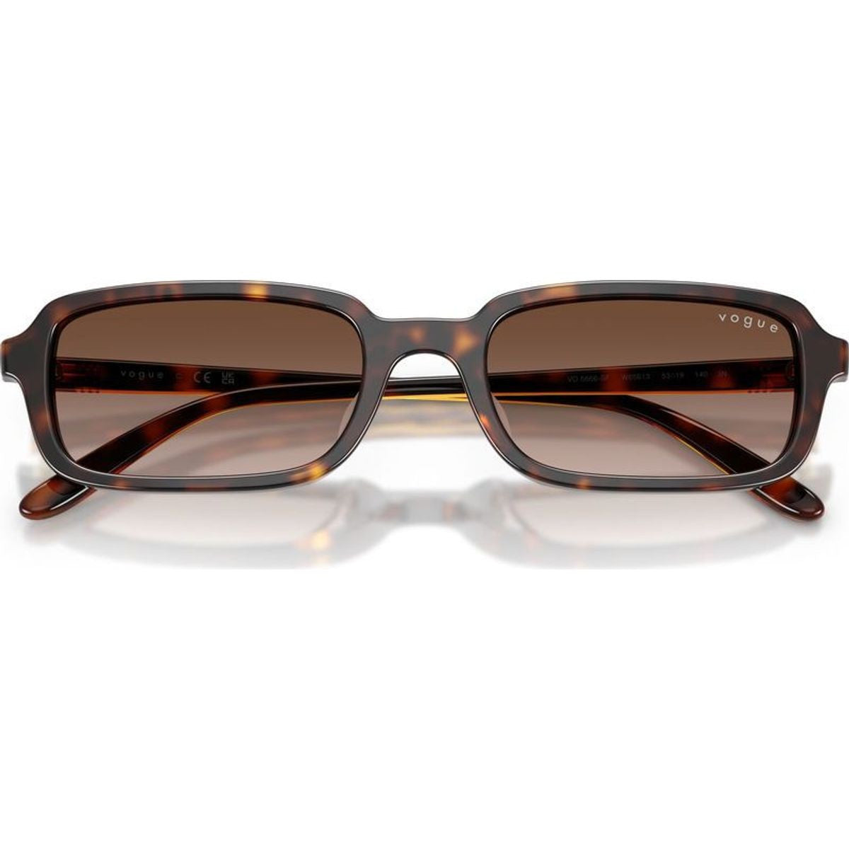 VO5666SF, Dark Havana/Brown Gradient Lenses