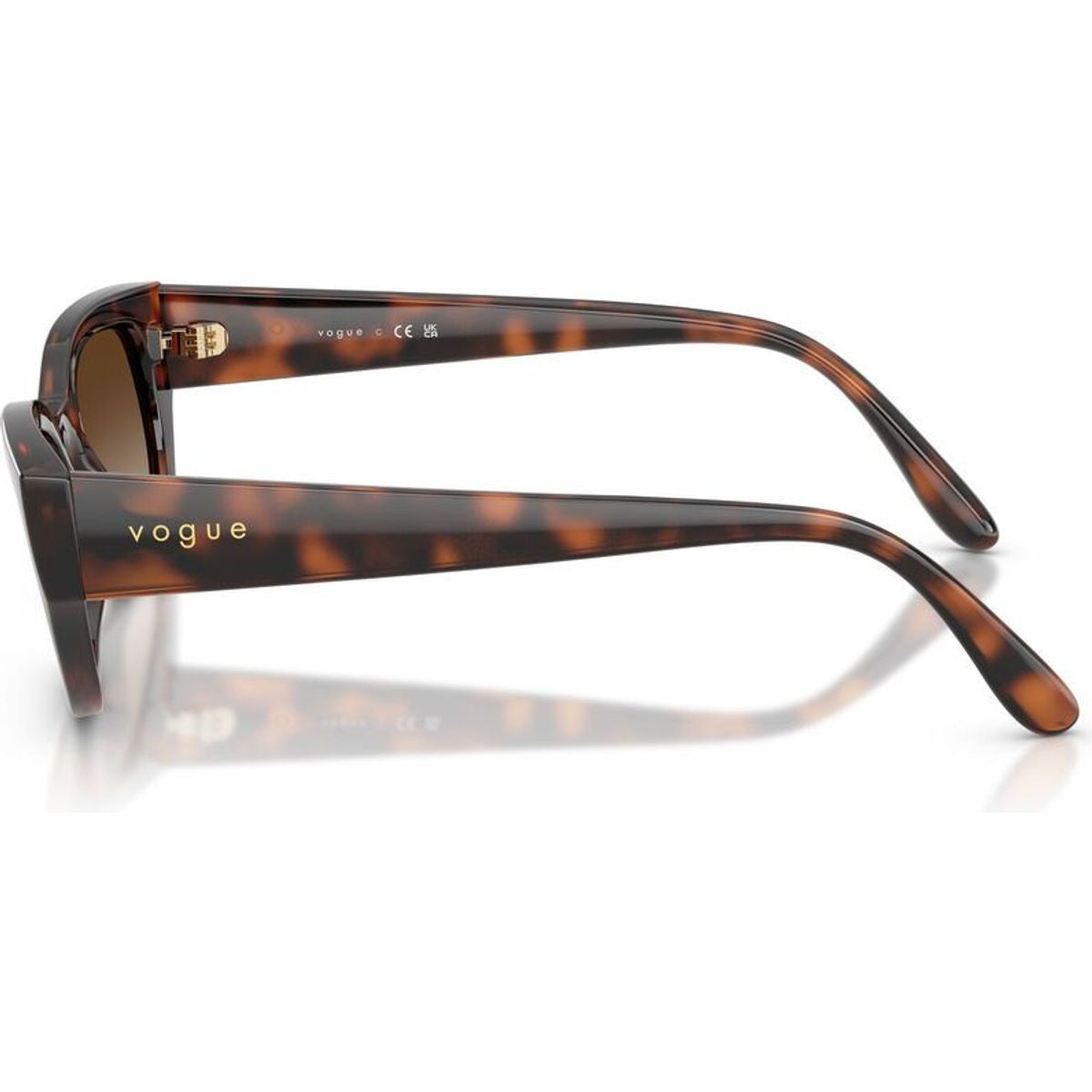 VO5669S, Dark Havana/Brown Gradient Lenses