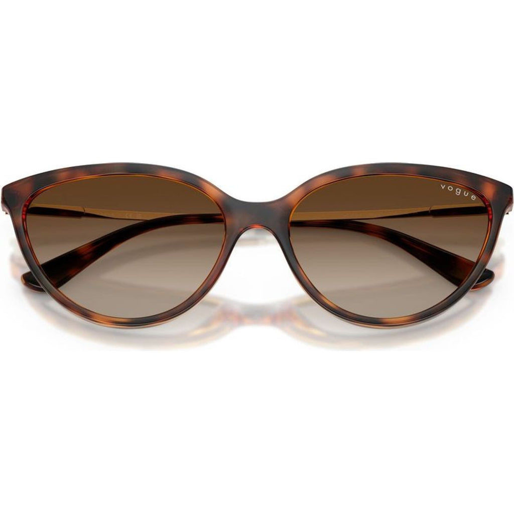 VO5672S, Dark Havana/Brown Gradient Lenses