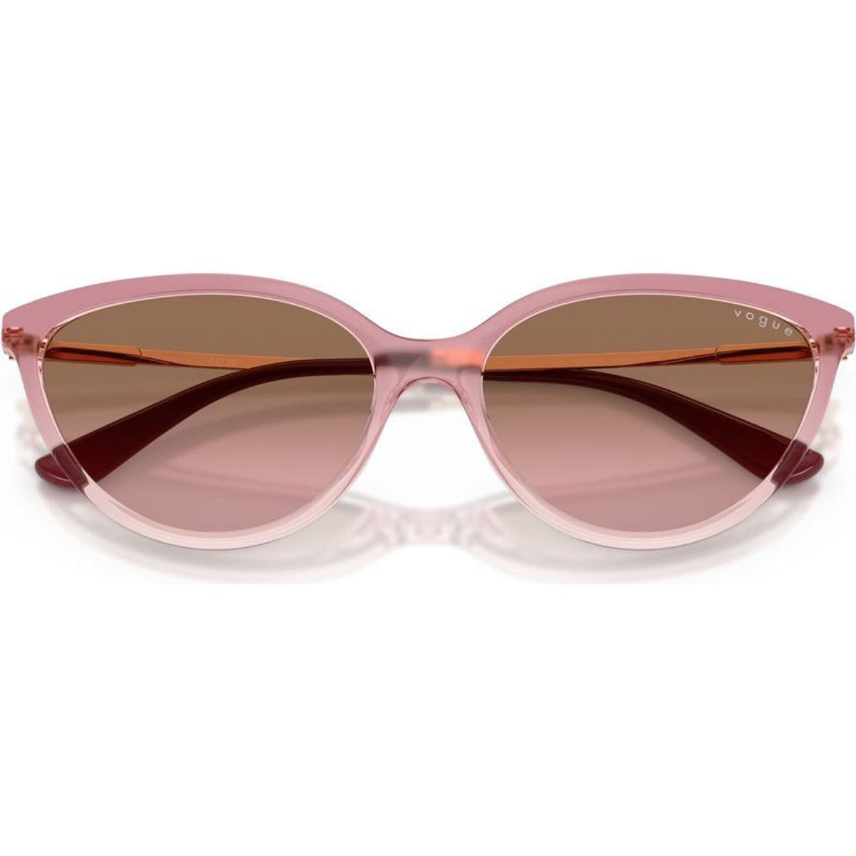 VO5672S, Transparent Gradient Pink/Brown Pink Gradient Lenses