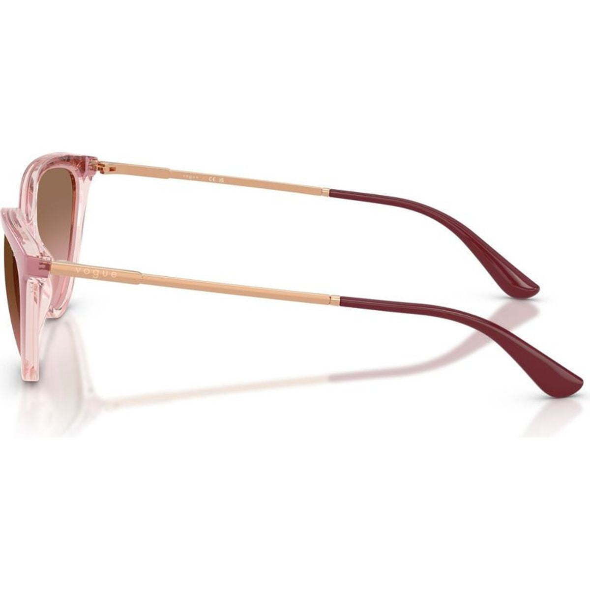 VO5672S, Transparent Gradient Pink/Brown Pink Gradient Lenses