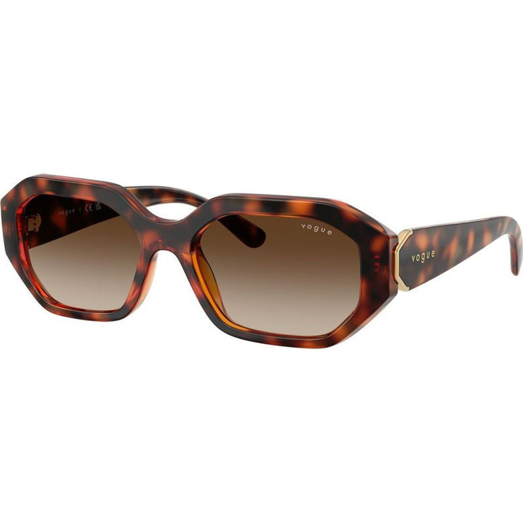 VO5675S, Dark Havana/Brown Gradient Lenses
