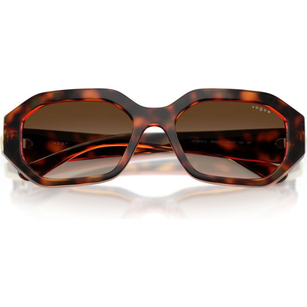 VO5675S, Dark Havana/Brown Gradient Lenses