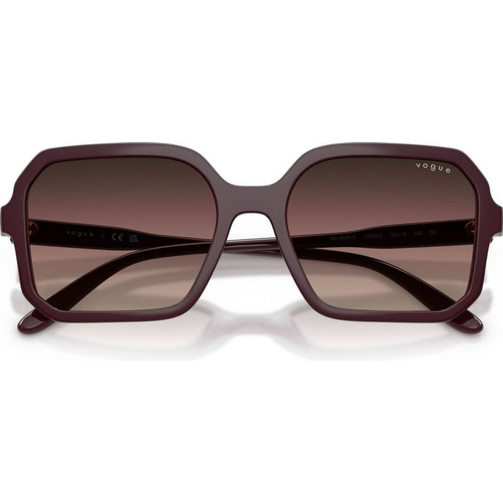VO5696S, Full Bordeaux/Purple Brown Gradient Lenses