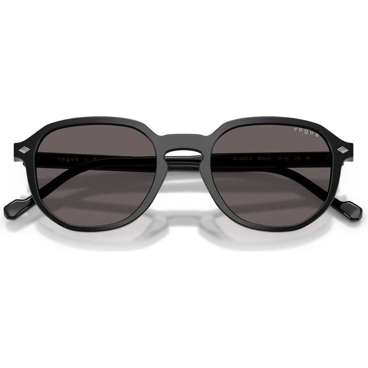 VO5707S, Black/Black Smoke Lenses