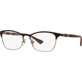 VO3987B, Top Bordeaux and Pale Gold/Clear Lenses