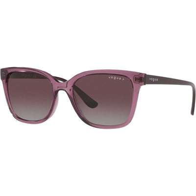 VO5426S, Transparent Purple/Grey Dark Violet Gradient Polarised Lenses