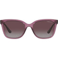 VO5426S, Transparent Purple/Grey Dark Violet Gradient Polarised Lenses