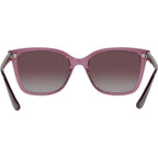 VO5426S, Transparent Purple/Grey Dark Violet Gradient Polarised Lenses