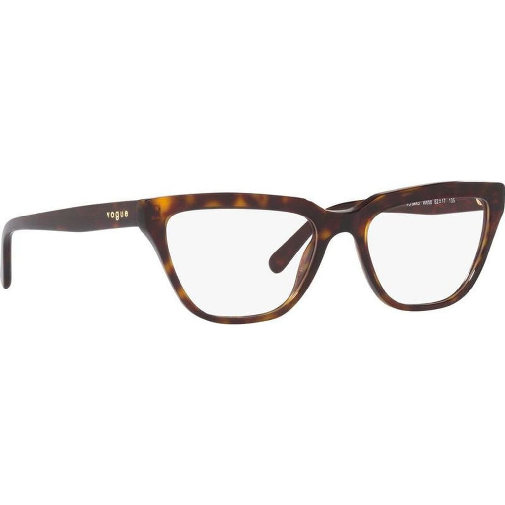 VO5443, Dark Havana/Clear Lenses