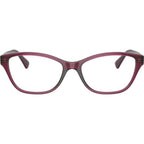 VO5516B, Transparent Cherry/Clear Lenses 53 Eye Size