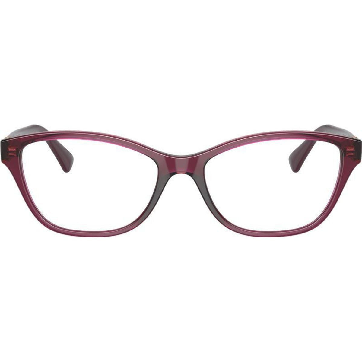VO5516B, Transparent Cherry/Clear Lenses 53 Eye Size
