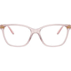 VO5518, Transparent Pink/Clear Lenses 53 Eye Size