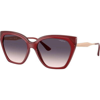 VO5521S, Top Red and Opal Red/Dark Grey Pink Gradient Lenses