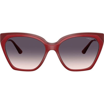 VO5521S, Top Red and Opal Red/Dark Grey Pink Gradient Lenses