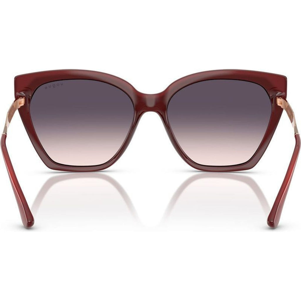 VO5521S, Top Red and Opal Red/Dark Grey Pink Gradient Lenses