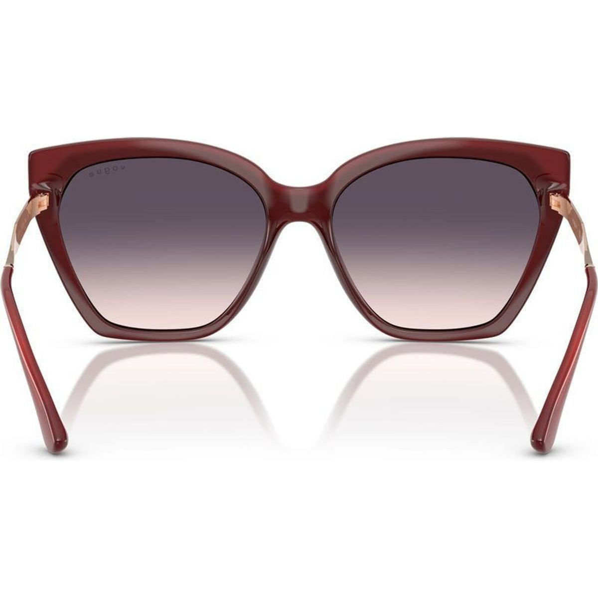 VO5521S, Top Red and Opal Red/Dark Grey Pink Gradient Lenses