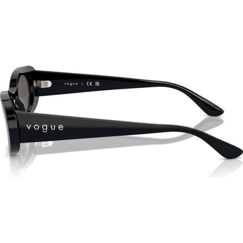 VO5582S, Black/Black Smoke Lenses