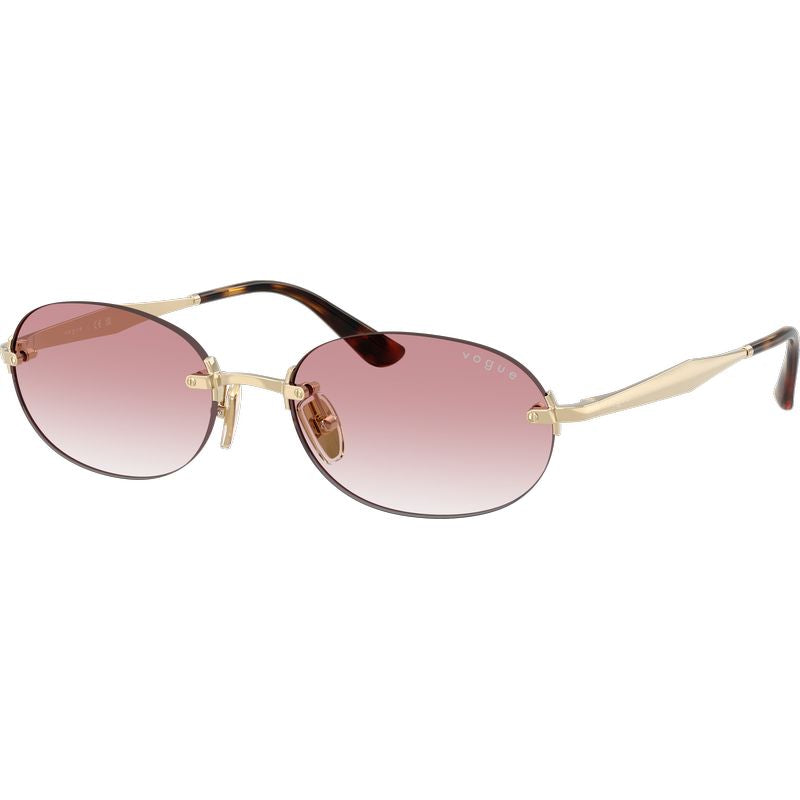 Vogue Eyewear VO4342S Pale Gold Pink Gradient Angle