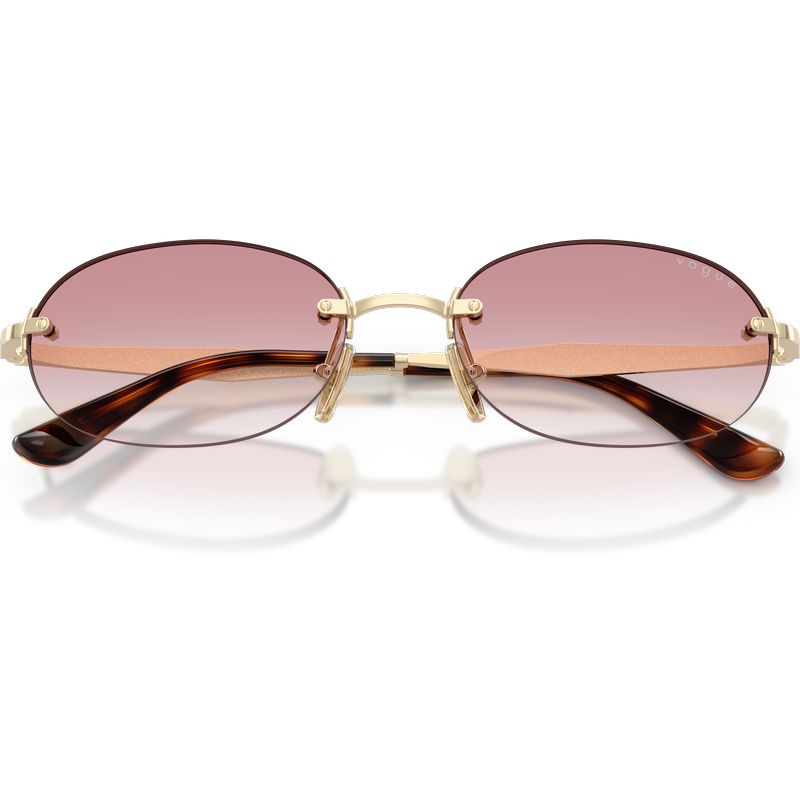 Vogue Eyewear VO4342S Pale Gold Pink Gradient Front2