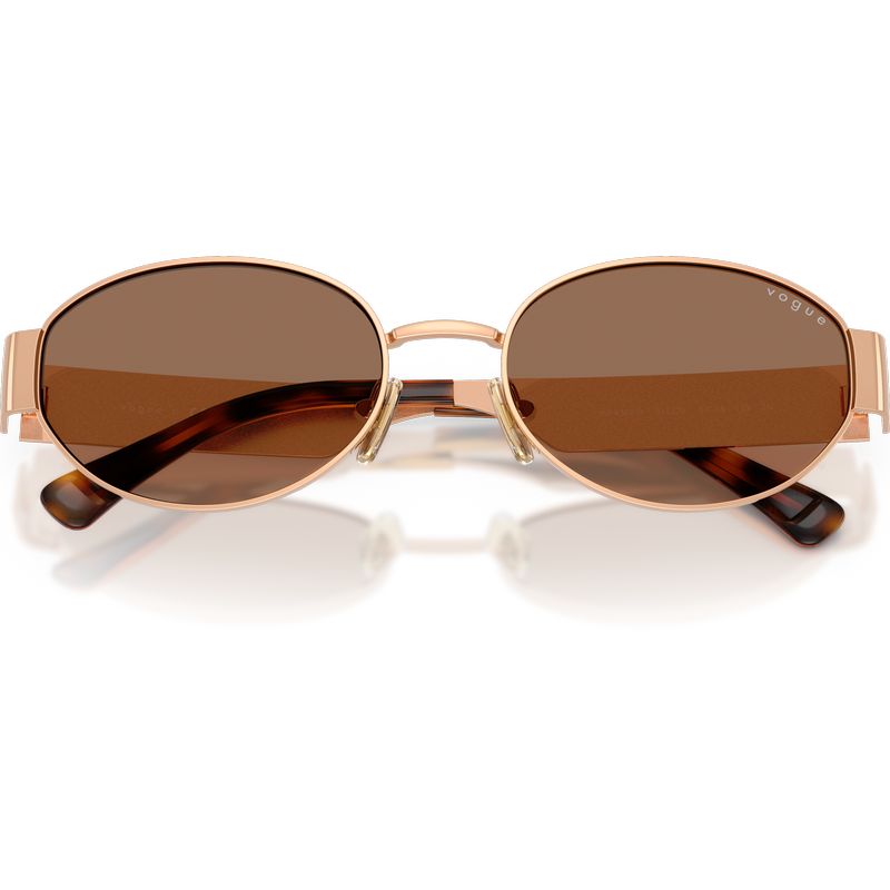 Vogue Eyewear VO4362S Rose Gold Dark Brown Front2