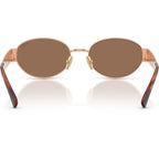 Vogue Eyewear VO4362S Rose Gold Dark Brown Inner