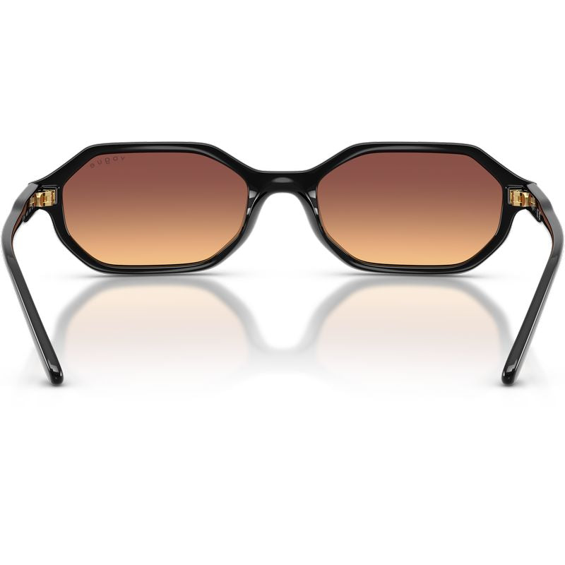 Vogue Eyewear VO5749S Black Violet Orange Gradient Inner