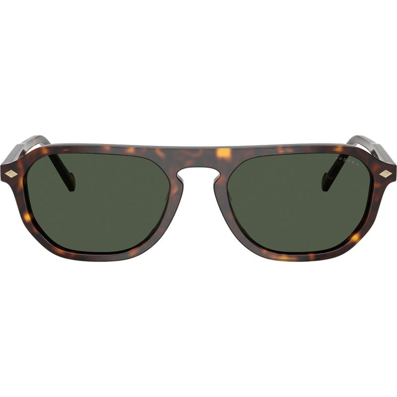 Vogue Eyewear VO5752S Dark Havana Green Polarised Front