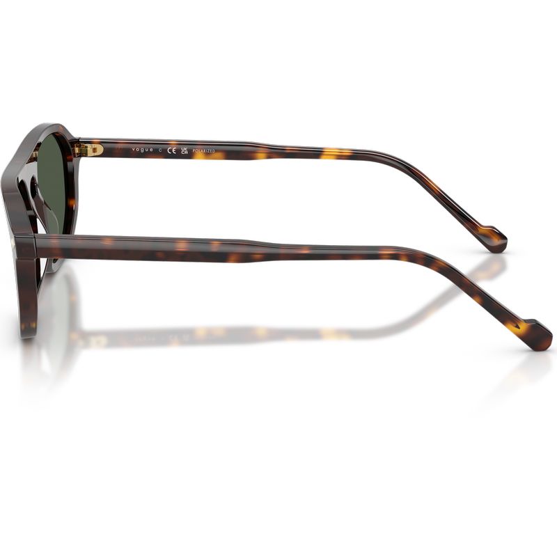 Vogue Eyewear VO5752S Dark Havana Green Polarised Side