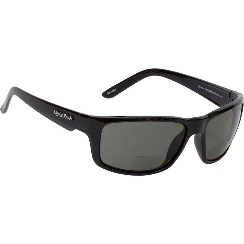 Xenon, Black/Bifocal +2.0 Smoke Polarised Lenses