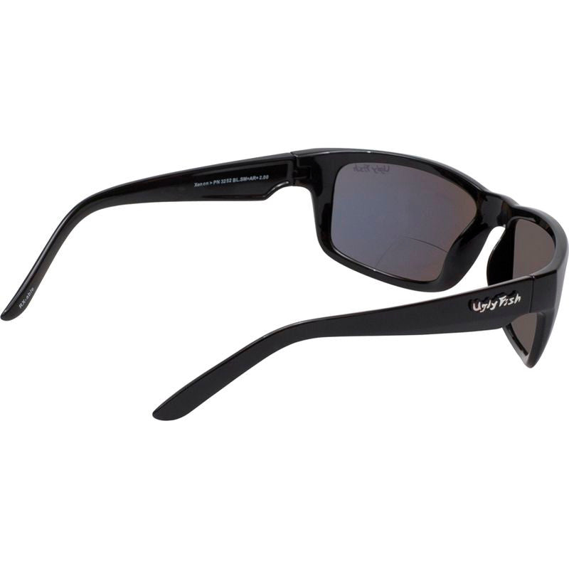 Xenon, Black/Bifocal +2.5 Smoke Polarised Lenses