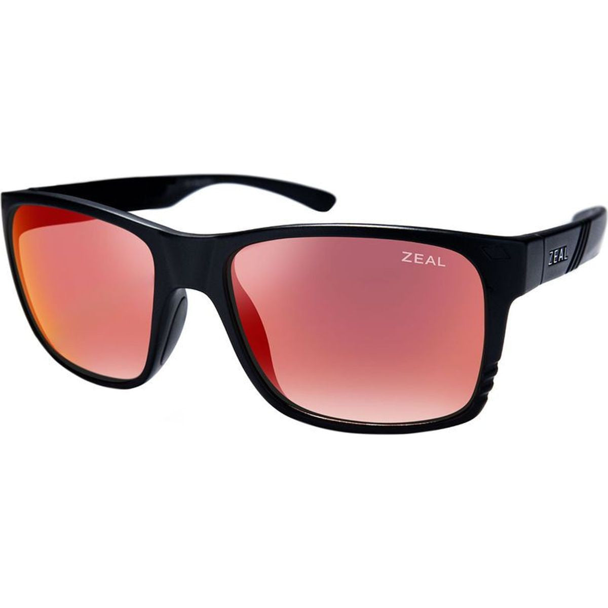 Brewer, Matte Black/Phoenix Mirror Polarised Lenses