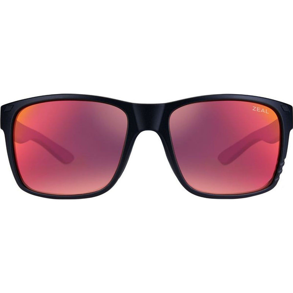 Brewer, Matte Black/Phoenix Mirror Polarised Lenses