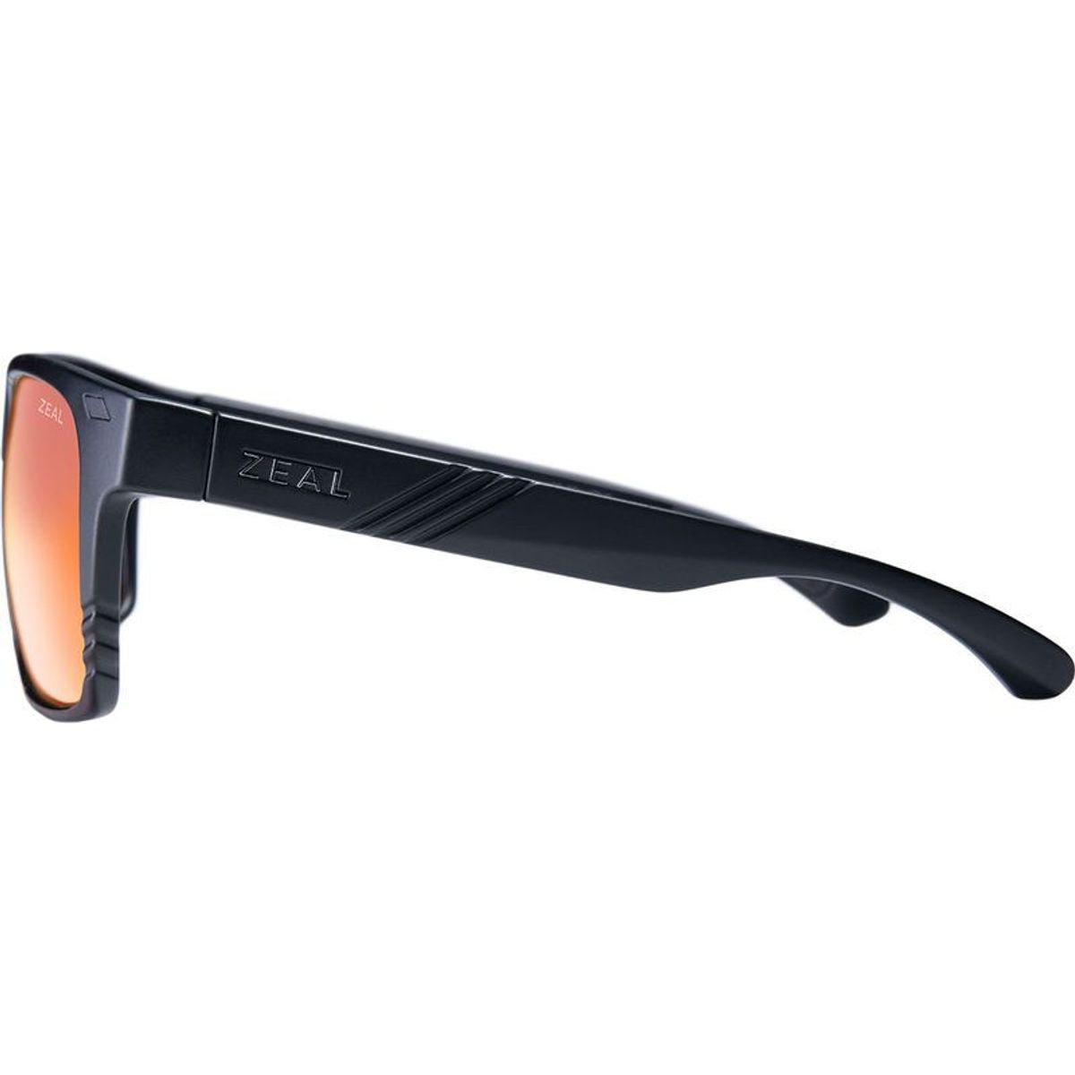 Brewer, Matte Black/Phoenix Mirror Polarised Lenses
