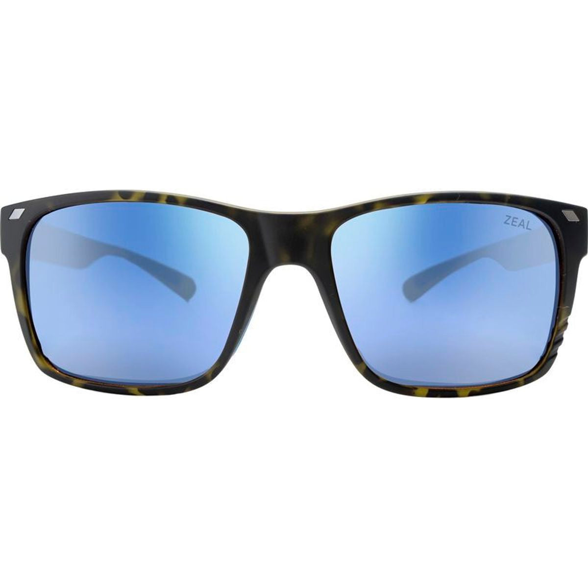 Brewer, Matte Green Havana/Horizon Blue Polarised Lenses