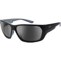 Caddis, Matte Black/Dark Grey Polarised Lenses