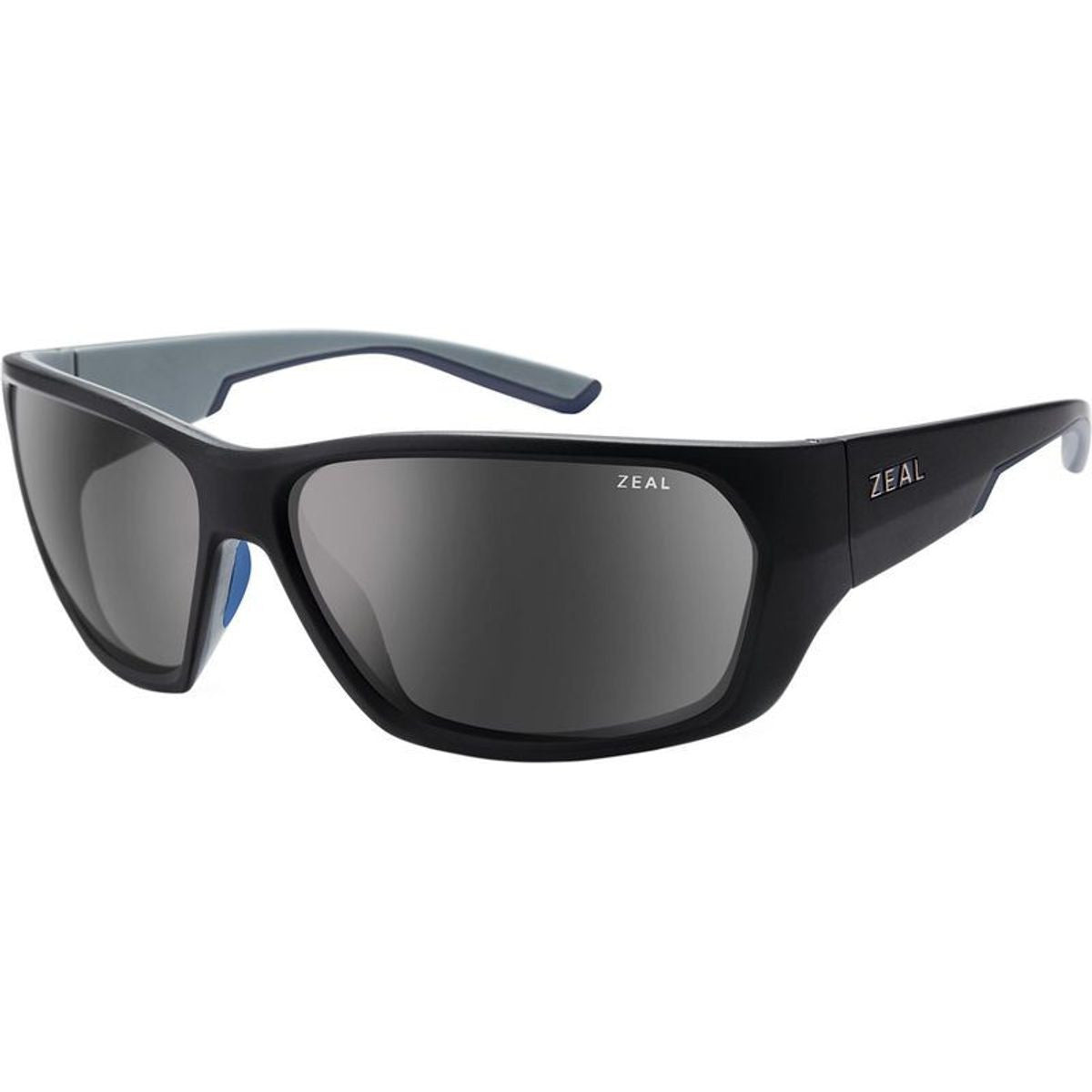 Caddis, Matte Black/Dark Grey Polarised Lenses