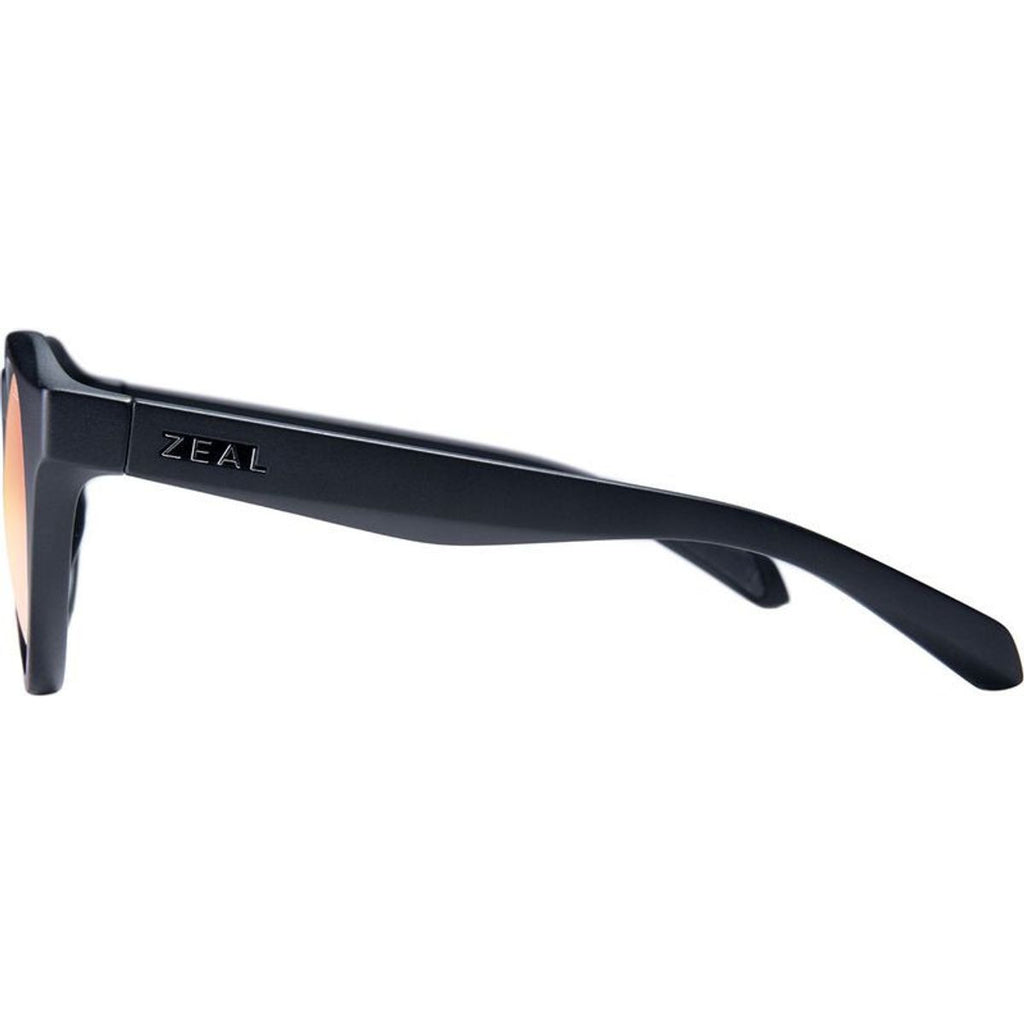 Crowley, Matte Black/Phoenix Mirror Polarised Lenses