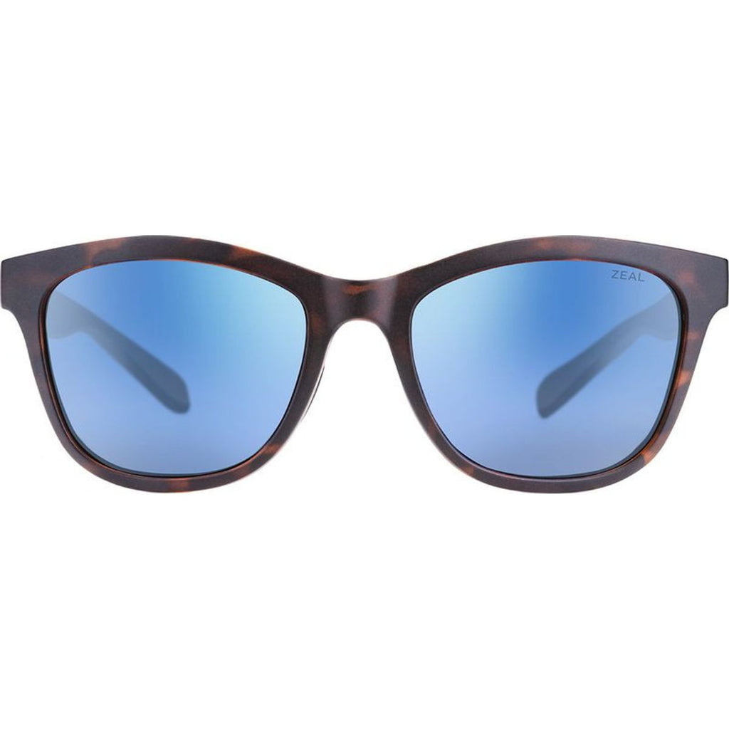 Duskwing, Matte Tortoise/Horizon Blue Mirror Polarised Lenses