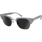 Highline, Matte Granite Silver/Dark Grey Polarised Lenses
