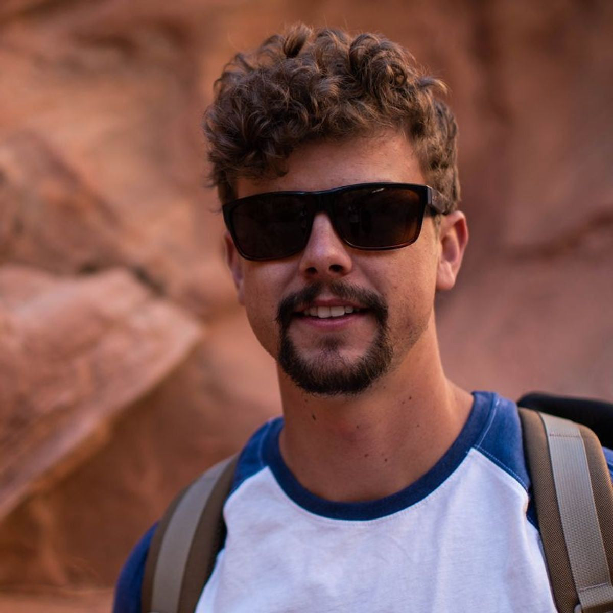 Rampart, Gloss Torched Woodgrain/Copper Polarised Lenses
