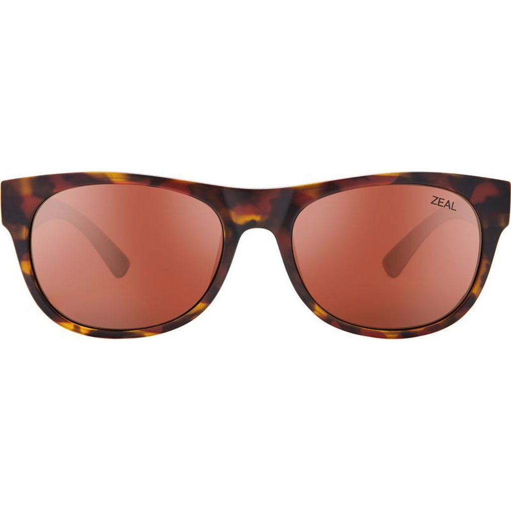 Sierra, Matte Red Tortoise/Rose Polarised Lenses